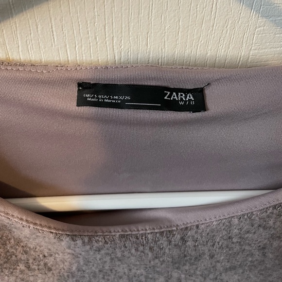 Lavender Zara poncho style top - Picture 2 of 3